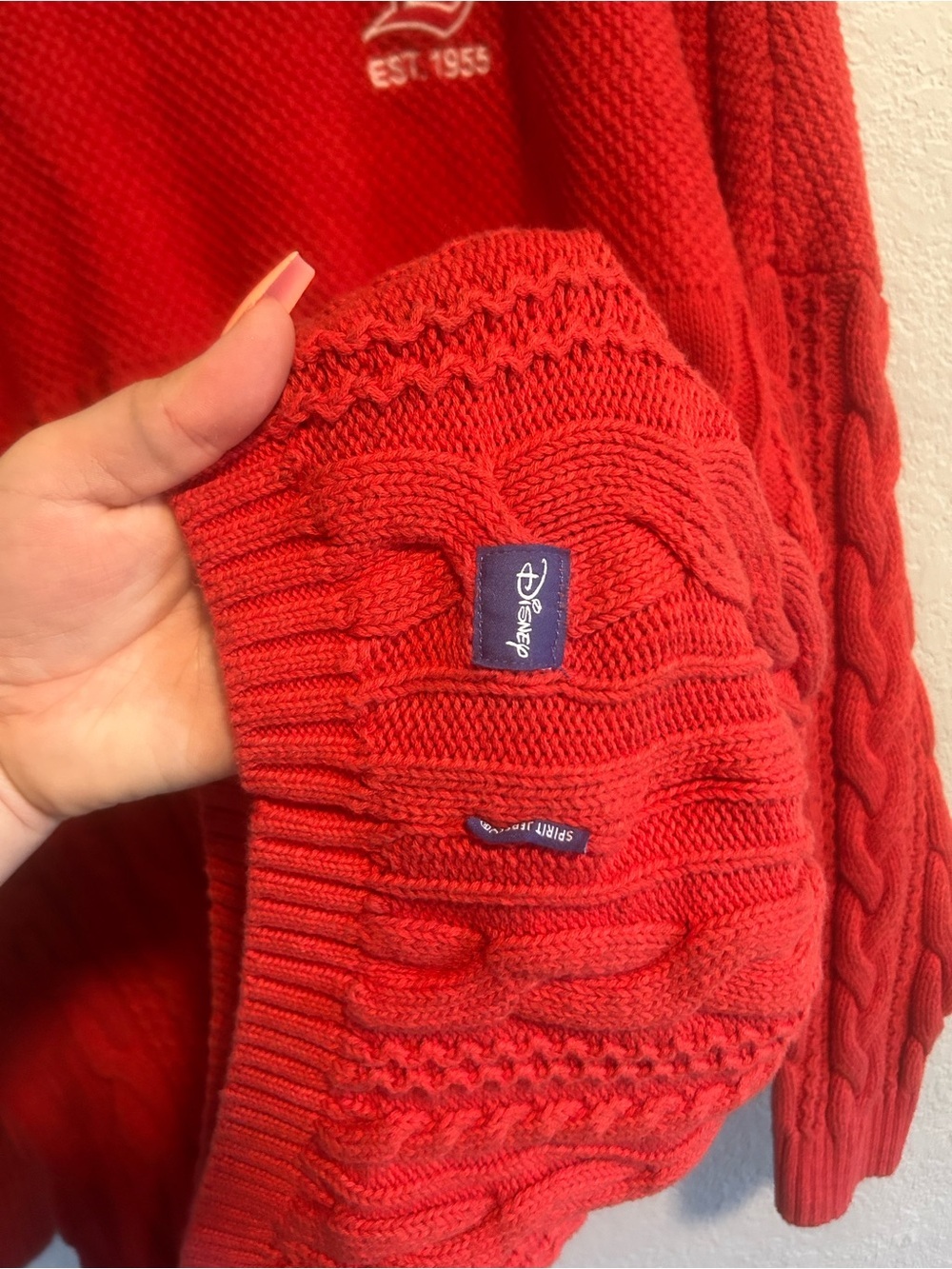 Disney cable knit spirit jersey sweater - Picture 3 of 10